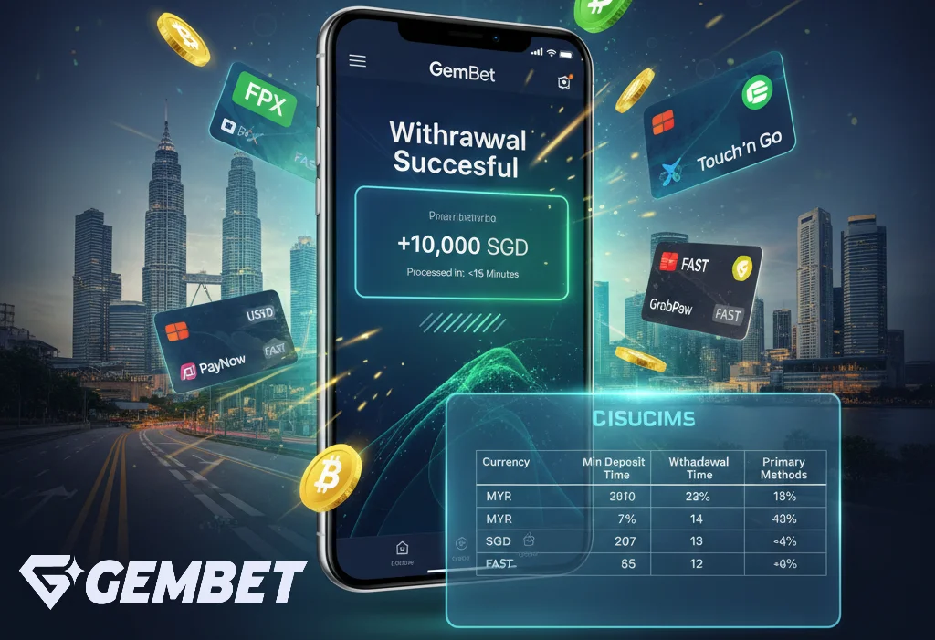 Payment Methods in MYR & SGD
