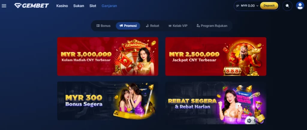 GemBet Promotions Malaysia
