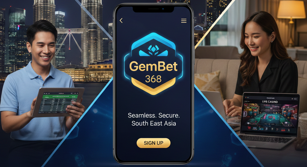 Registering an account with GemBet