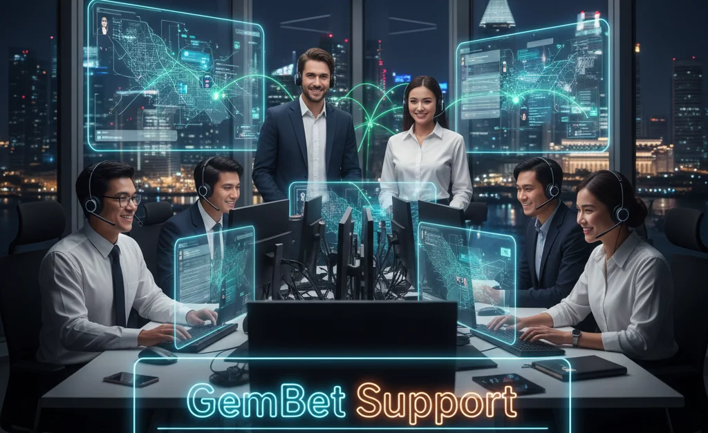GemBet support team 24/7 for Malaysia and Singapore