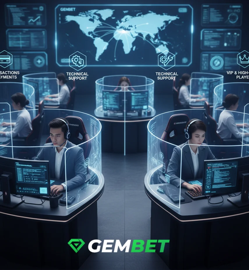 GemBet customer service team 24/7 availability